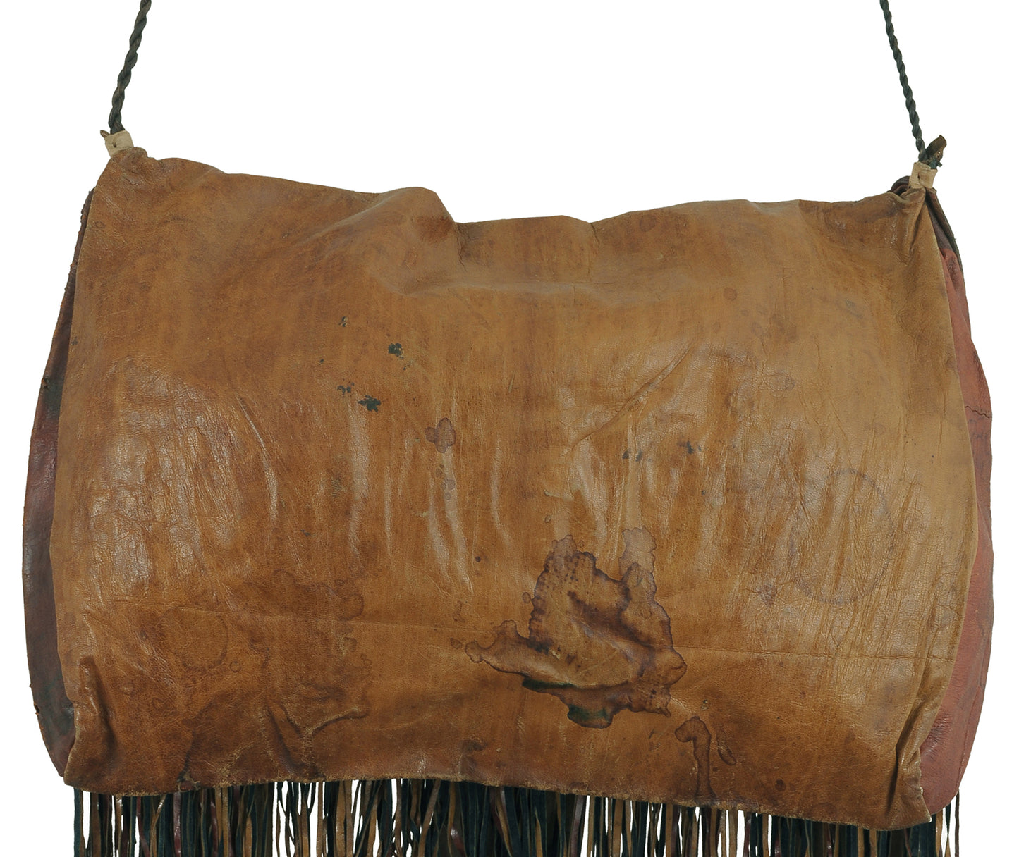 Authentic Tuareg Leather Bag – Sahara Nomad Ethnic Vintage Carryall