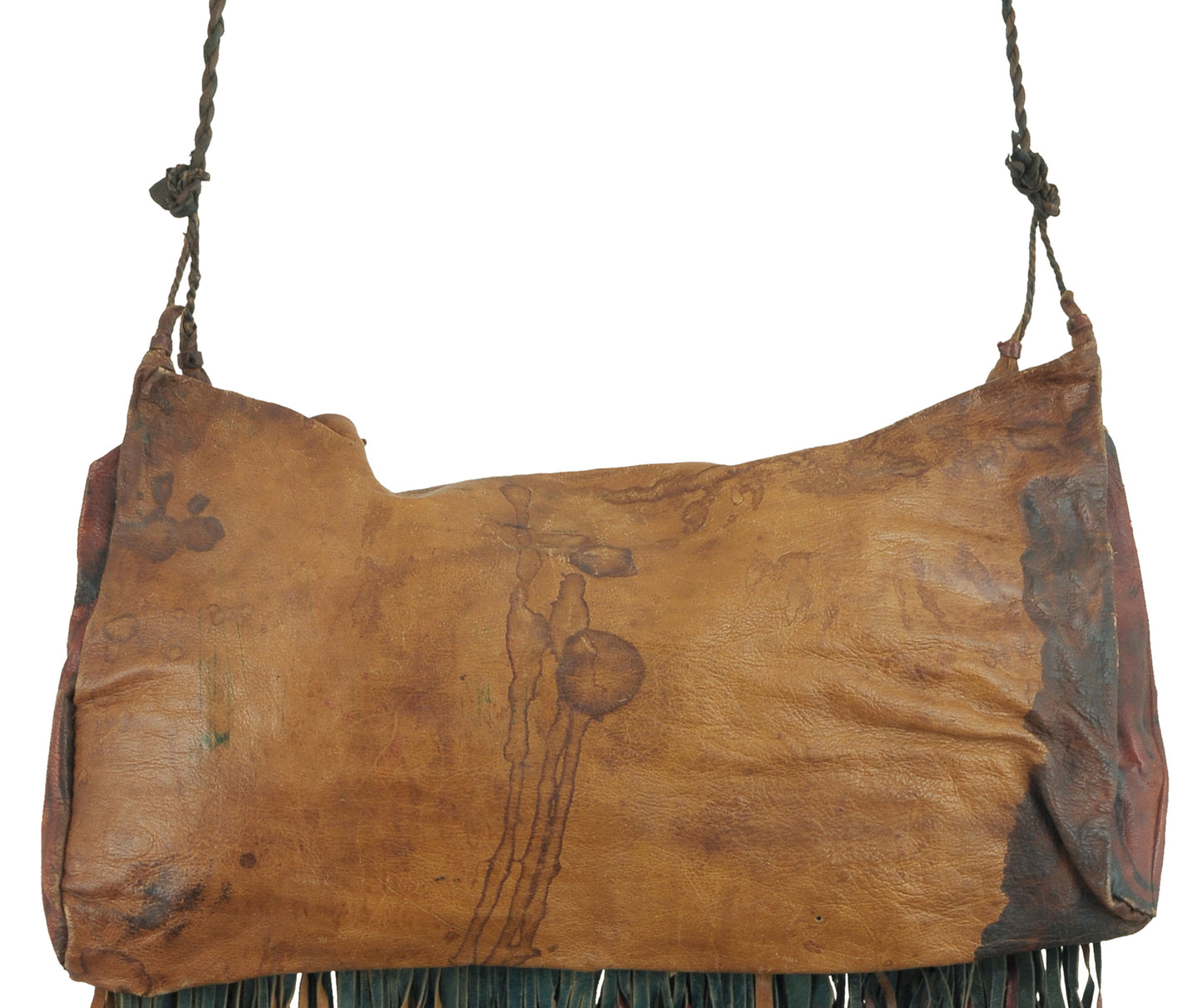 Authentic Old Tuareg Leather Bag – Sahara Nomad Style & Ethnic Charm