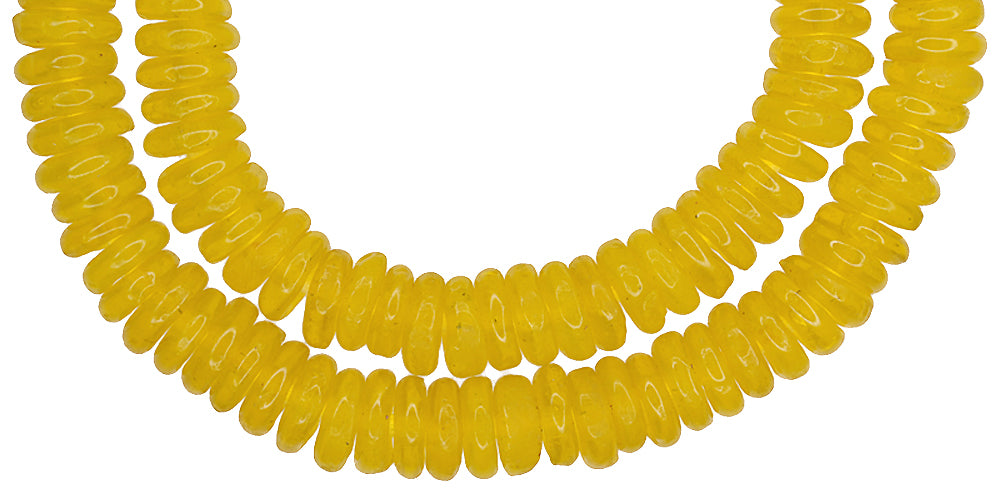 African Trade Beads: Recycled Ghana Glass Beads, 12-13Mm - alternate view