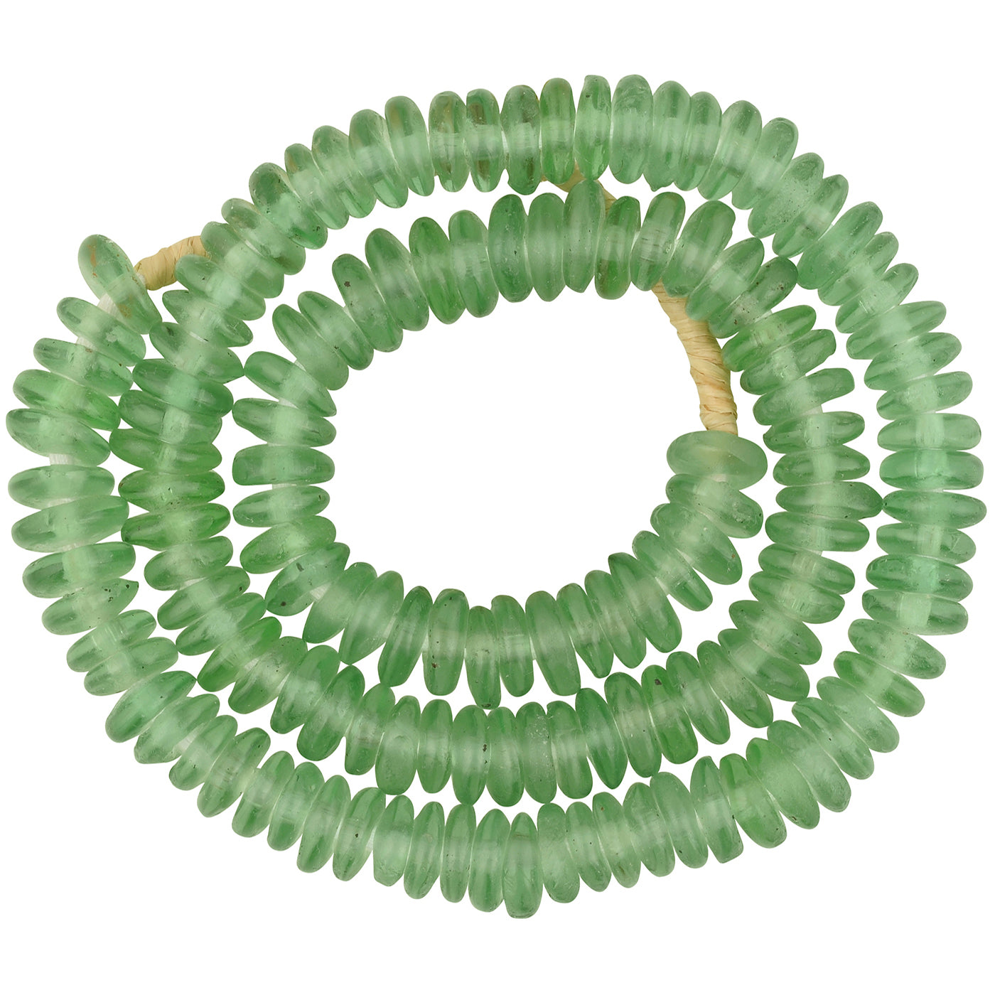 African Trade Beads - Ghana Recycled Glass Beads, 11-12Mm