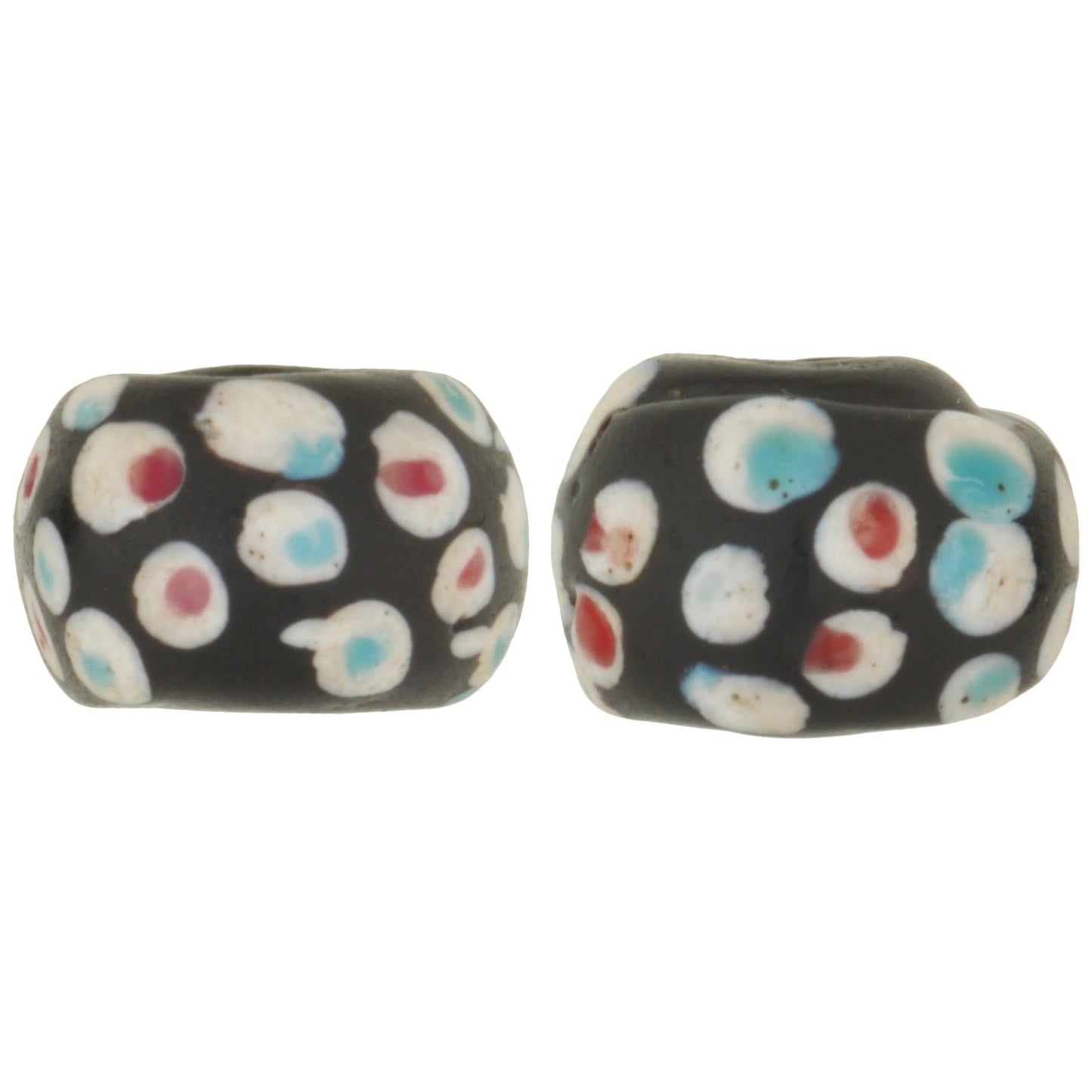 Rare Antique Large "Thousand Eyes" Venetian Lampwork Glass Trade Beads