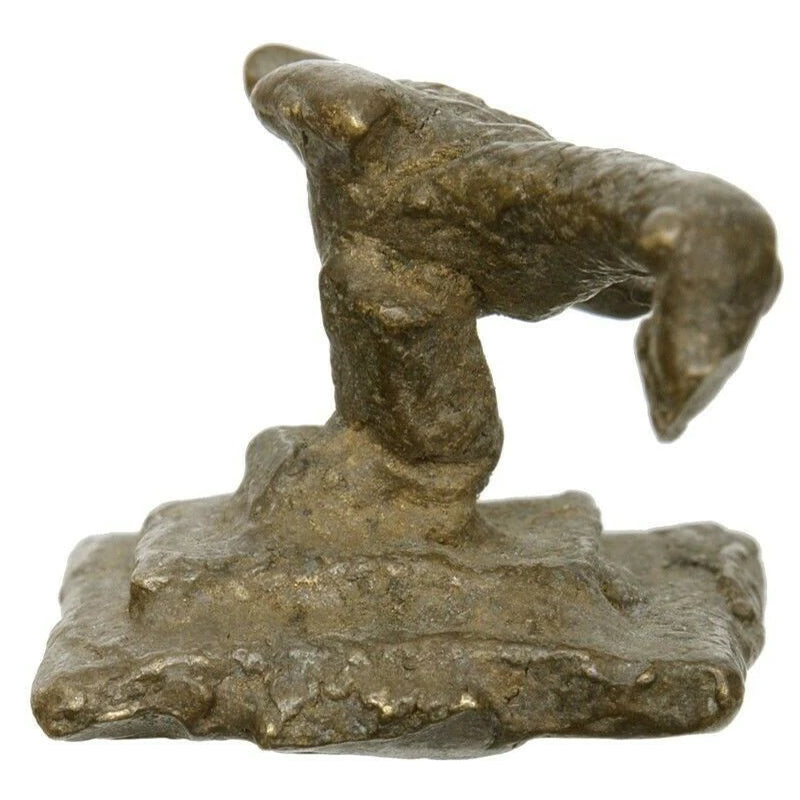 Antique Ashanti Bird Brass Goldweight – 1800s Lost Wax Ghana