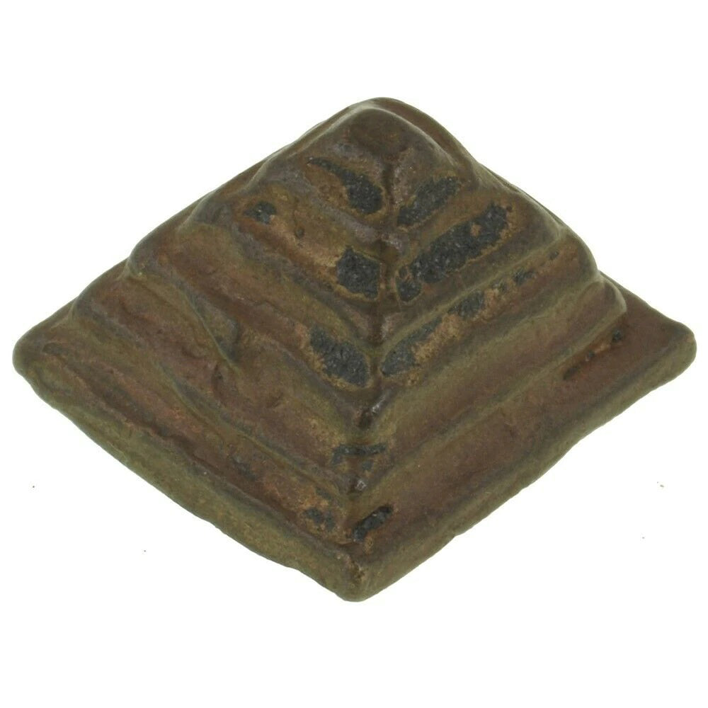 Antique Ashanti Pyramid Brass Goldweight – Lost Wax Cast