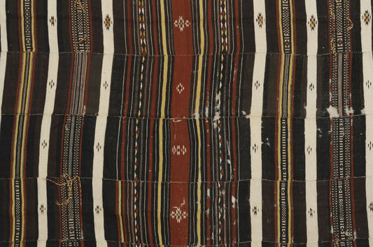 Rare Old Arkilla Kerka African Cloth Art Fulani Wedding Blanket Mali - alternate view
