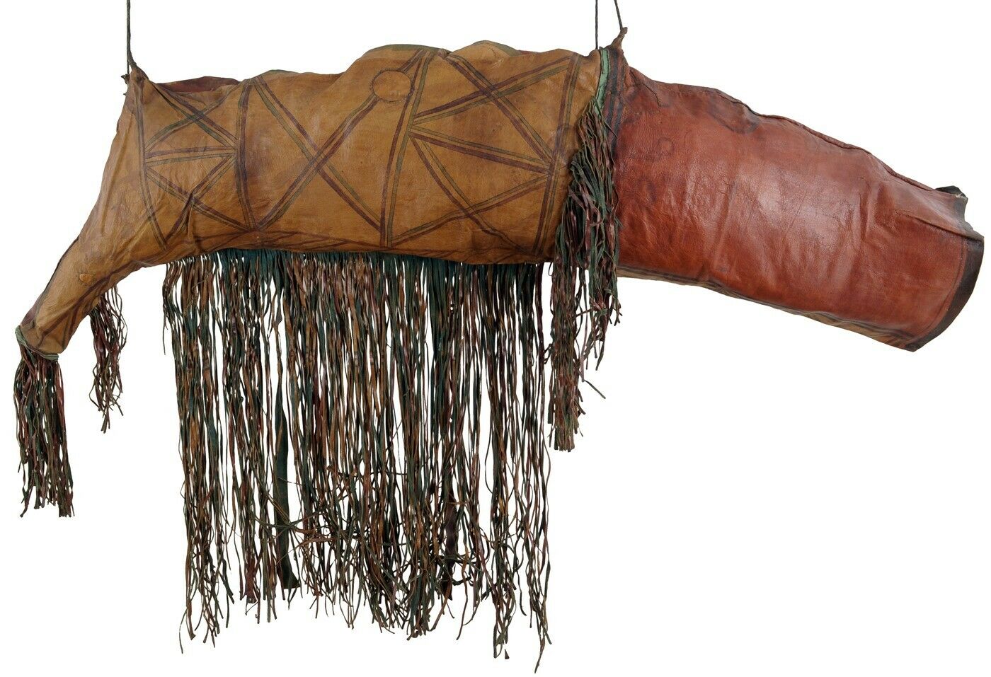 Authentic Tuareg Leather Camel Bag – Sahara Nomad Ethnic Piece