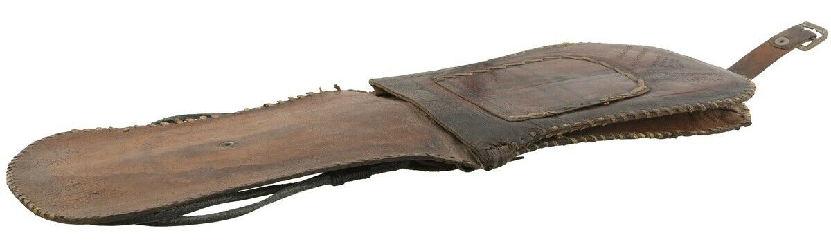 Authentic Tuareg Leather Purse – Sahara Nomad Ethnic Wallet