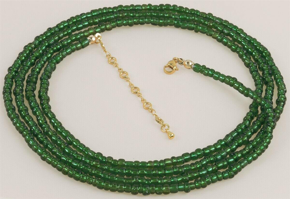 African Waist Beads Belly Chain Body Weight Control Jewelry - zoomed-in detail