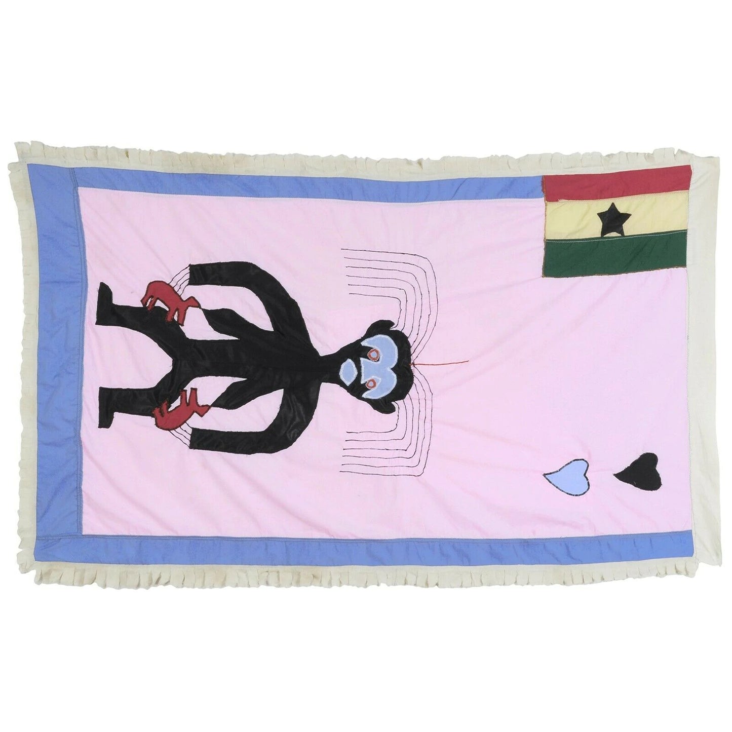Fanti Asafo Flag Fante Frankaa African Ghana Applique Art Gold Coast