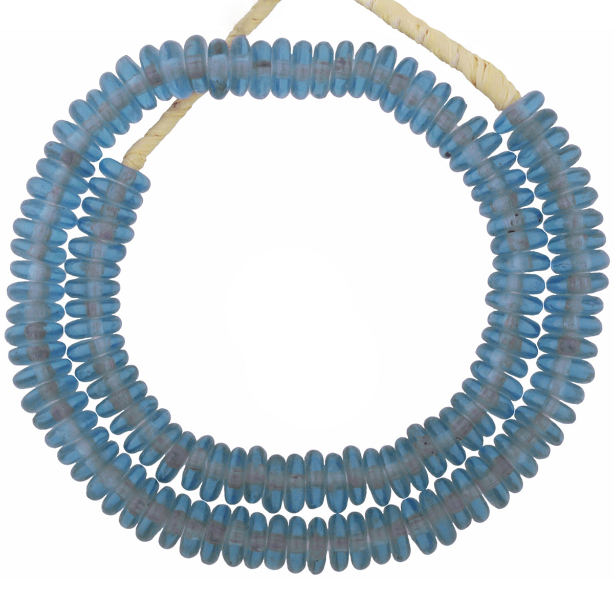 Handmade African Trade Beads - Recycled Ghana Glass, 12Mm