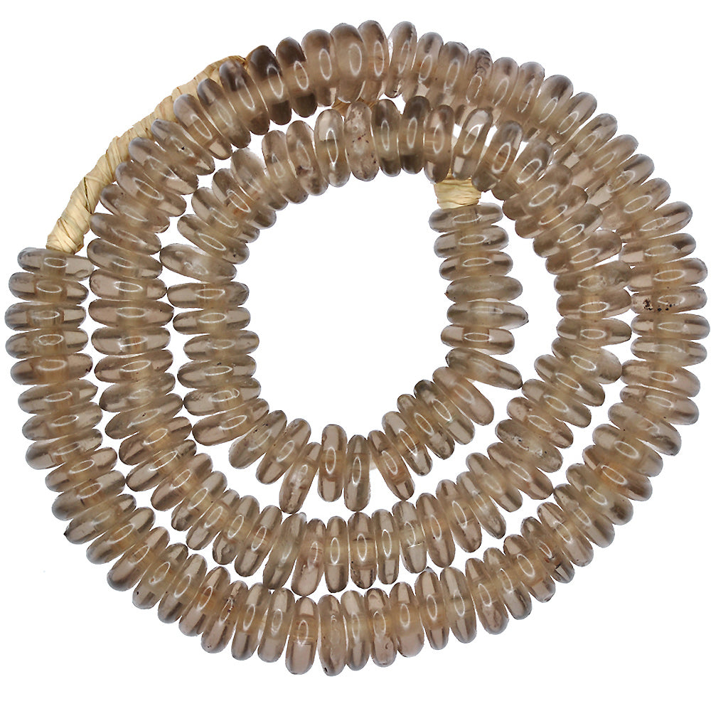 Recycled Glass Beads 10-12Mm - Ghana African Trade Beads