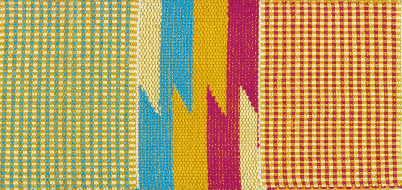 Authentic Ghanaian Kente Scarf: Handwoven Heritage Accessory - alternate view