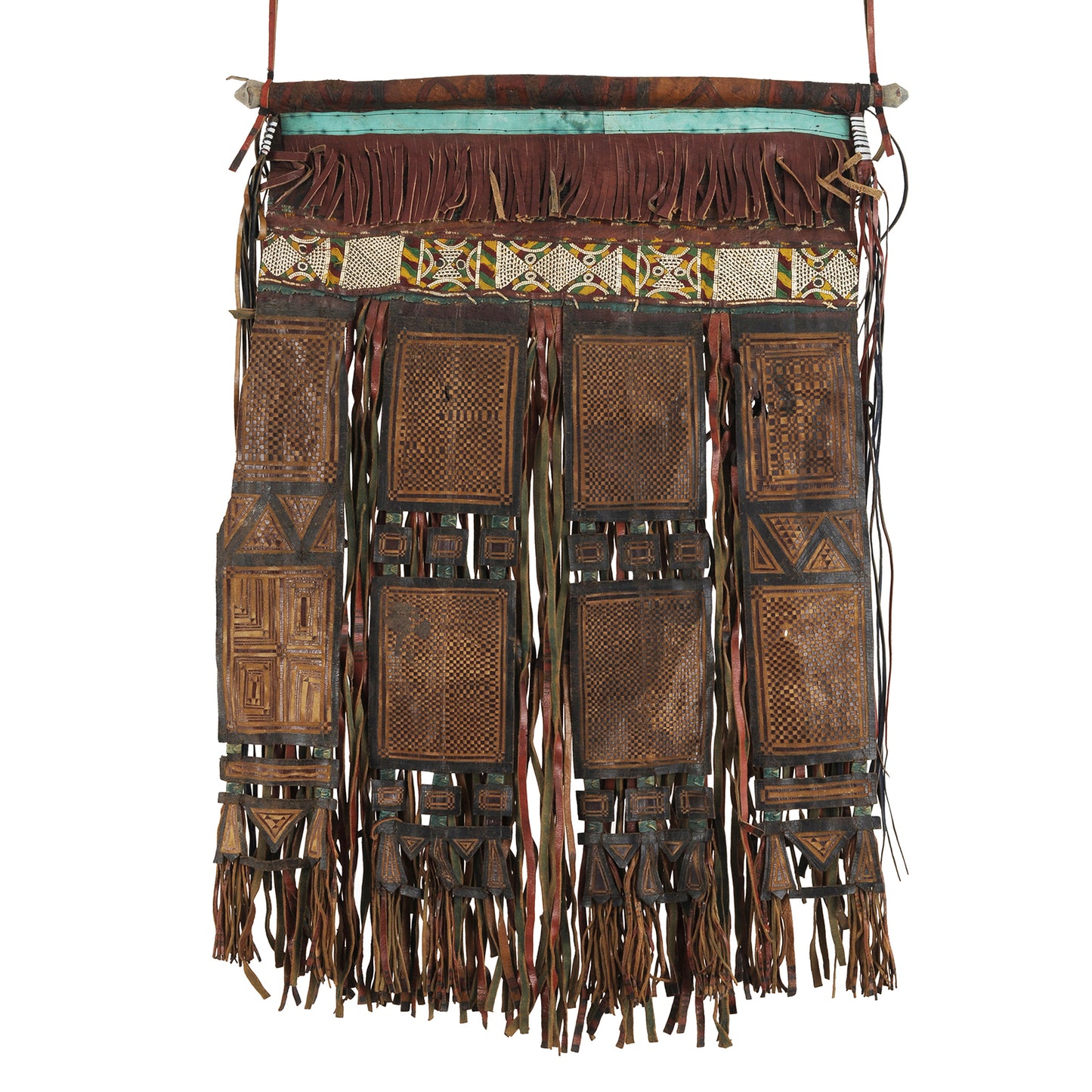 Leather Tuareg Old Tent Panel African Mali Niger Sahara Desert