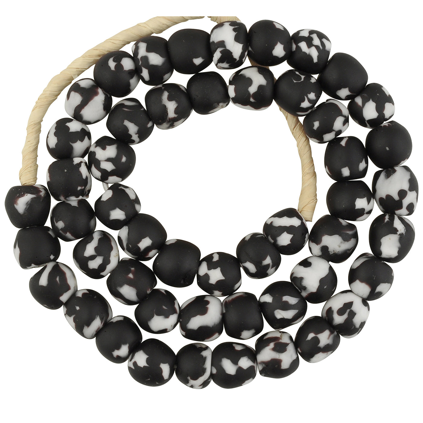 Handmade Ghana Glass Beads - Recycled Fused African Trade Beads