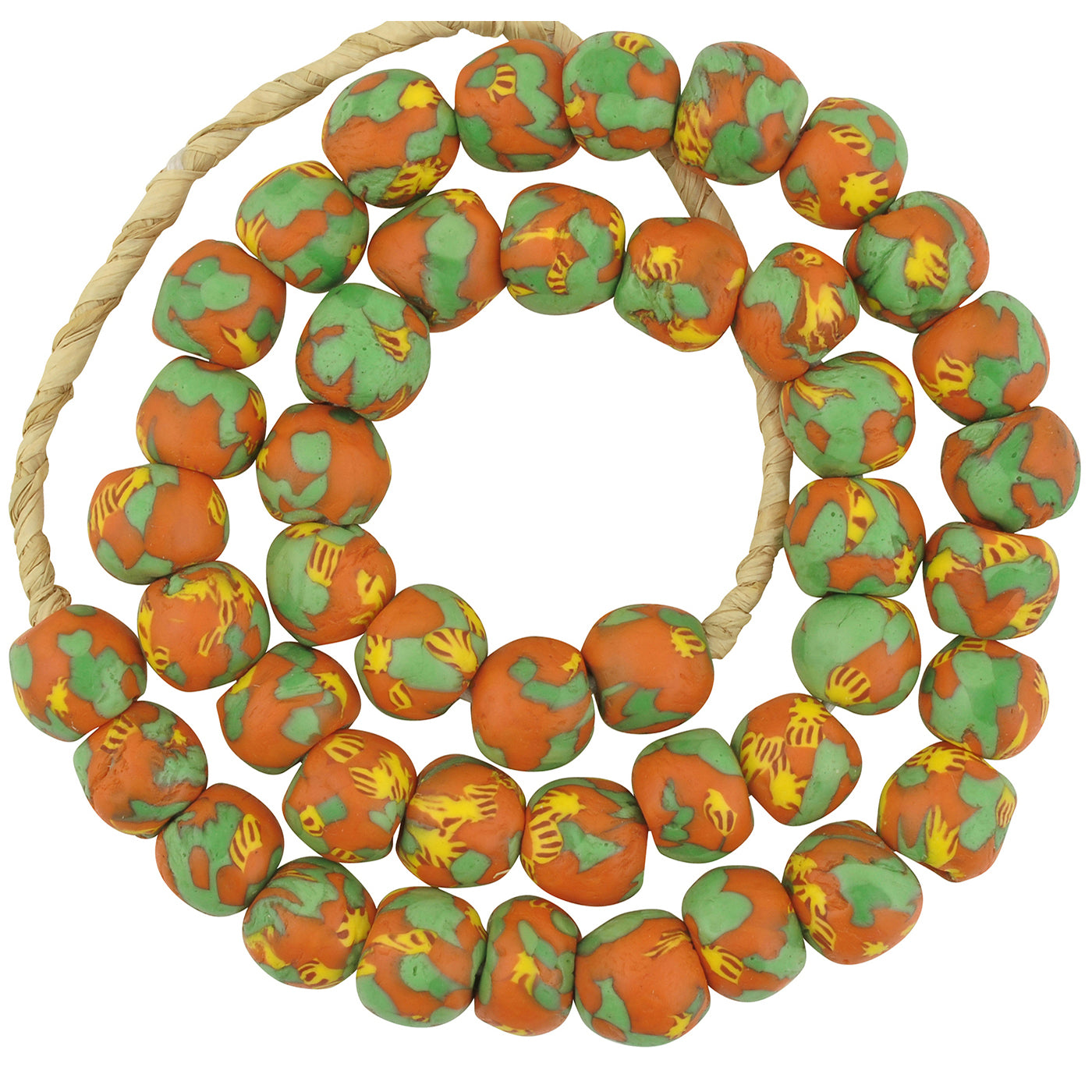 Handmade African Trade Beads | Ghana Recycled Glass Beads