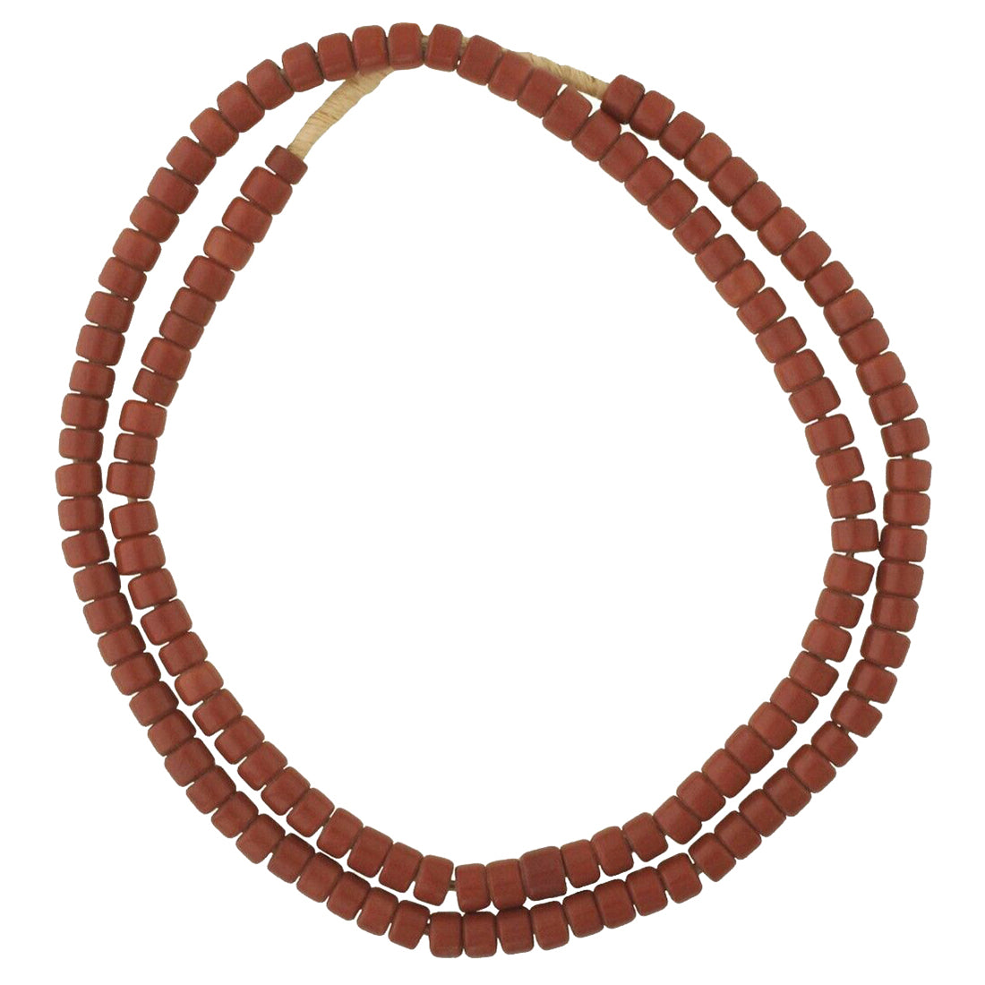 Old Czech Tile Glass Trade Beads, Bohemian African Beads