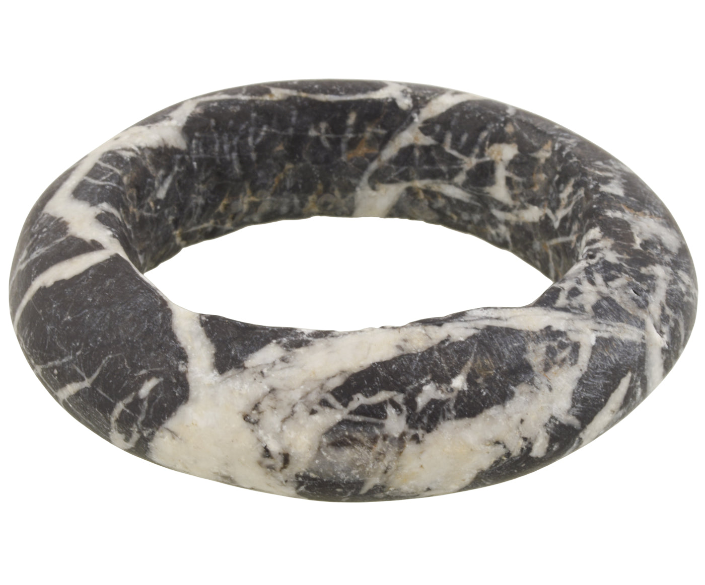 Old Stone Granite Bracelet Armband Currency African Mali Dogon - close-up
