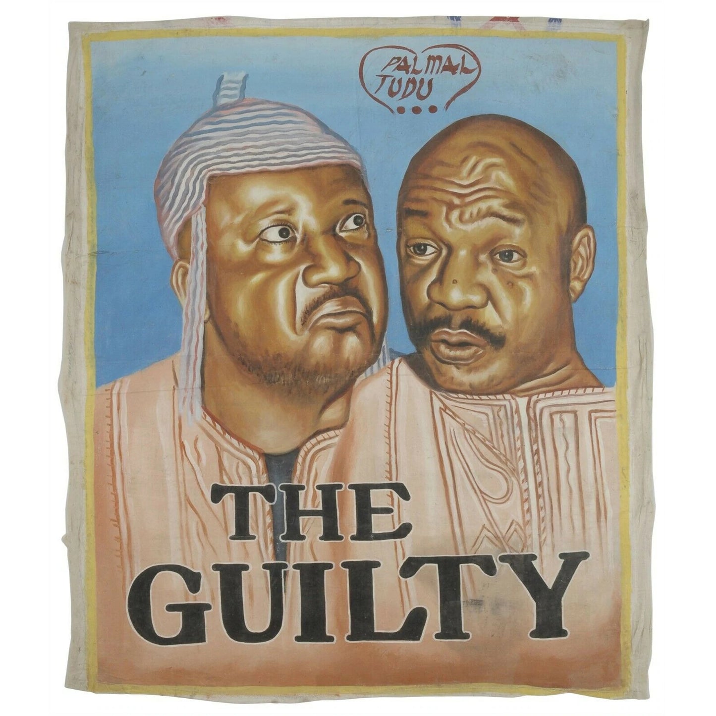 The Guilty Movie Poster - Hand-Painted Ghanaian Art