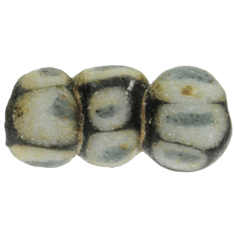Rare Islamic Fustat Eye Bead 1200 Ad - Ancient Trade Relic - close-up