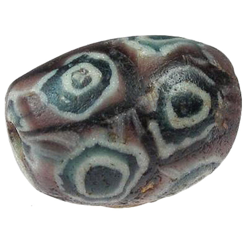 Ancient Fustat Mosaic Bead - Rare Islamic Period Glass Bead