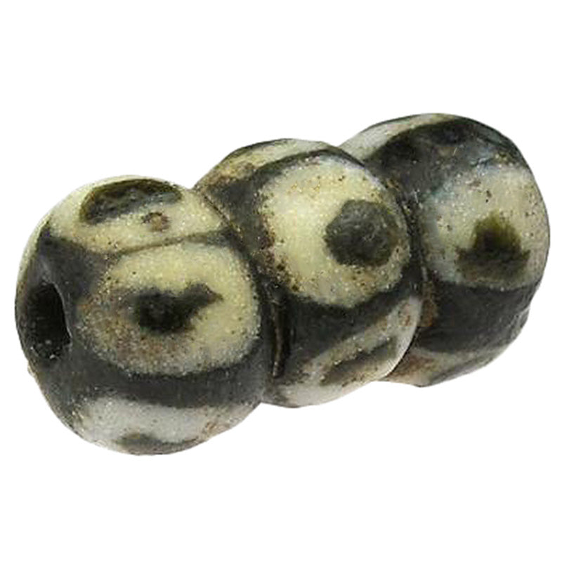 Rare Antique Islamic Eye Glass Bead From Fustat, Egypt - 12Th Century