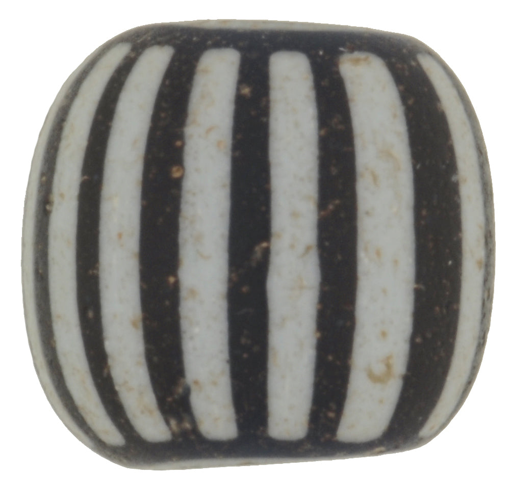 Rare Speo 3 Layer Chevron Bead | Antique Venetian Trade Glass - close-up