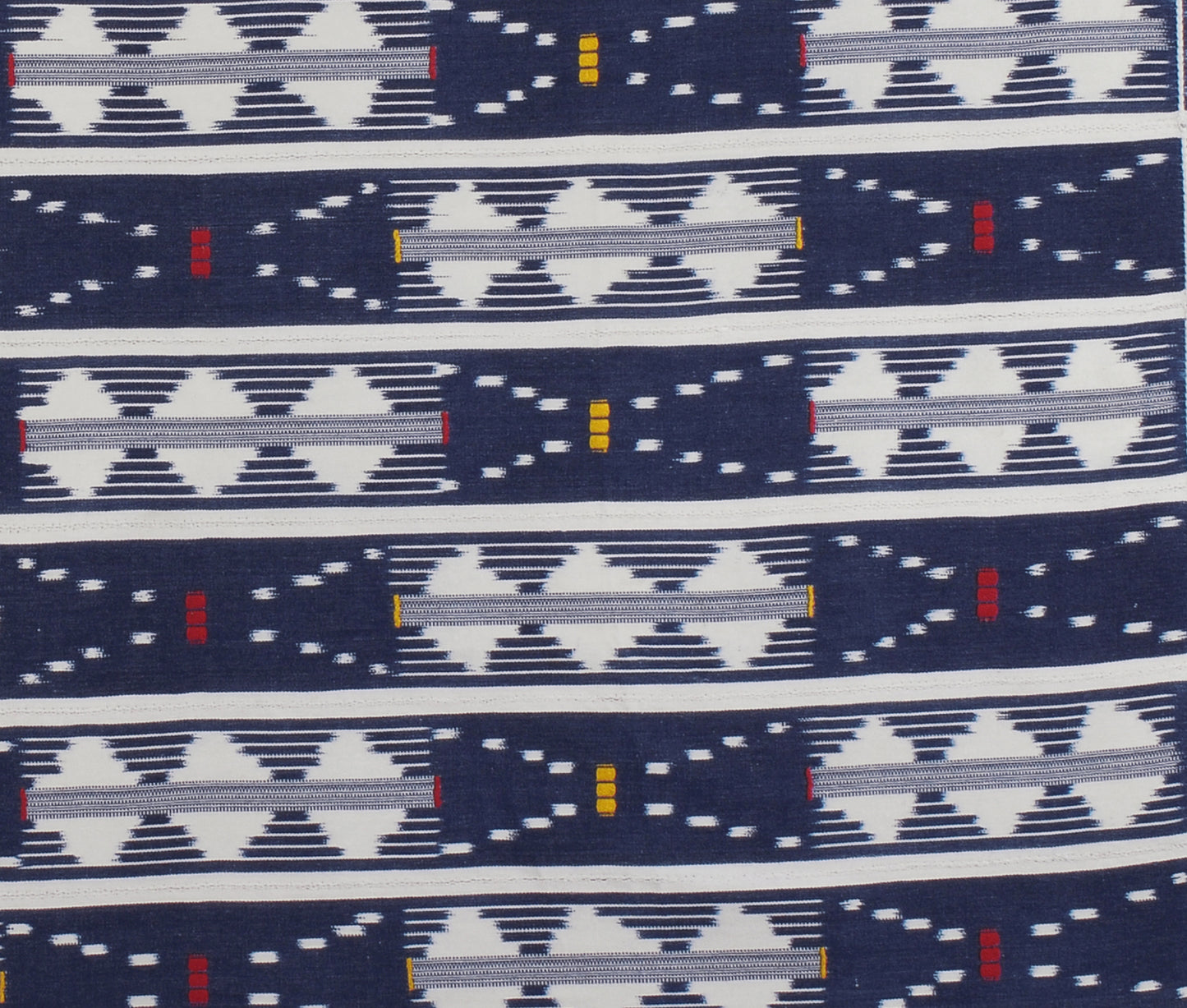 Vintage Handwoven Baule Cloth – 61″ × 44″, Côte d’Ivoire Heritage Piece