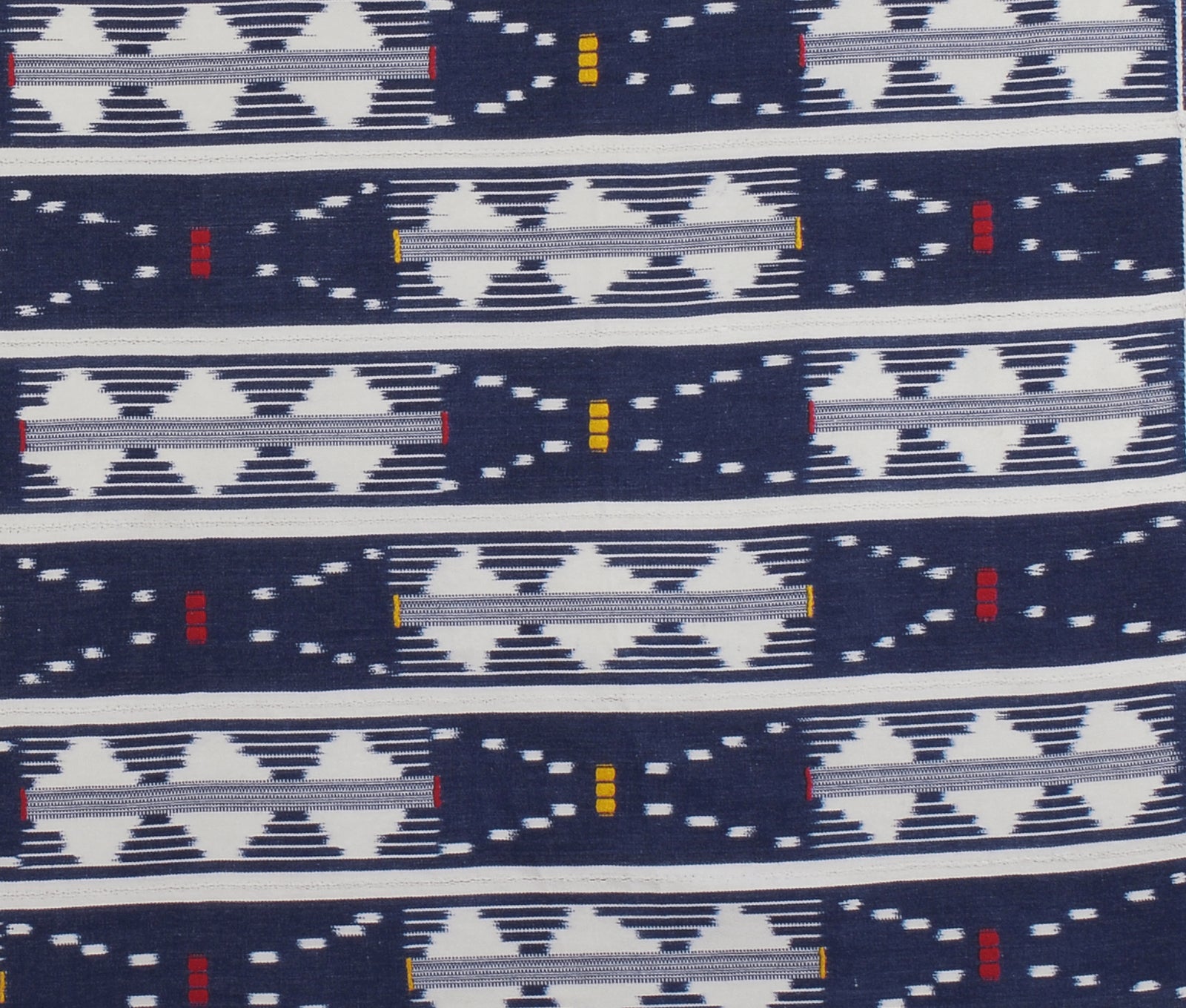 Vintage Handwoven Baule Cloth – 61″ × 44″, Côte d’Ivoire Heritage Piece