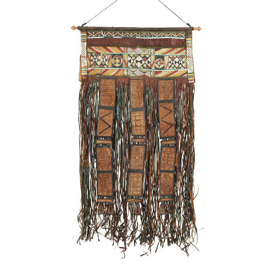 Authentic Old Tuareg Leather Panel From Niger A Fusion Of Tradition And Artistry