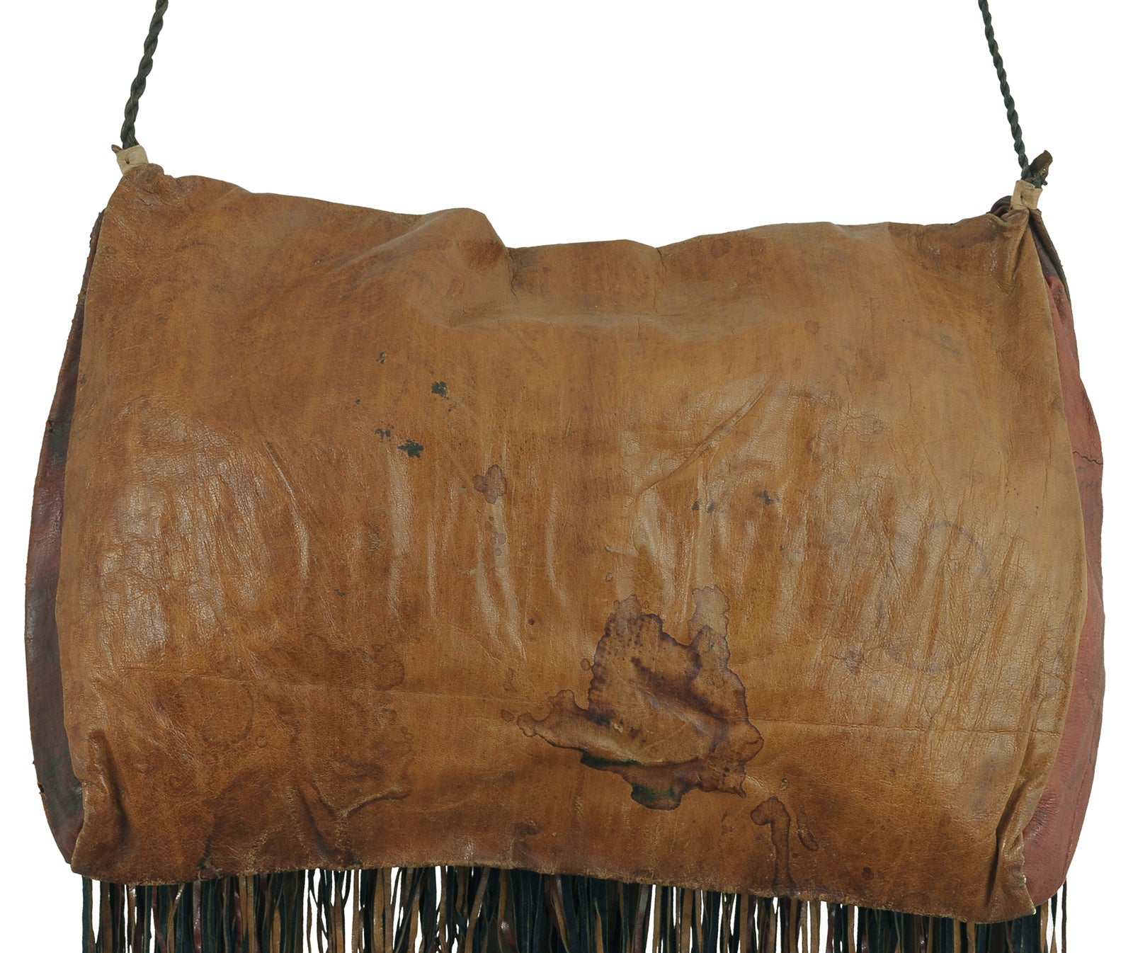 Authentic Tuareg Leather Bag – Sahara Nomad Ethnic Vintage Carryall