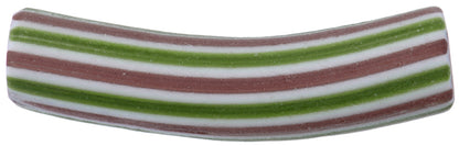 Rare Elbow Chevron Bead - Antique 4-Layer Venetian Trade Glass - alternate view