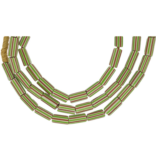 Antique 4-Layer Chevron Bead Strand - Venetian Trade Beads 1900S