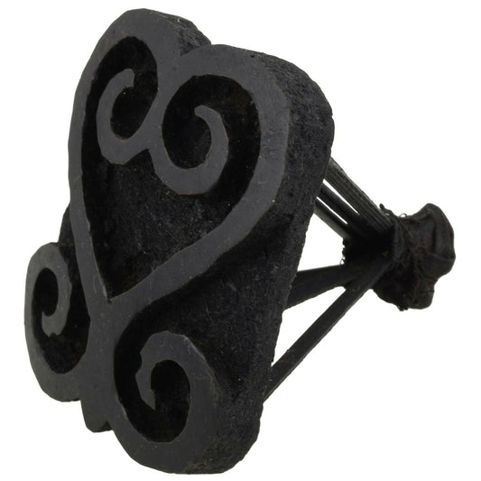 Sankofa Ghana African Stamp Block Adinkra Symbol Ashanti Cloth