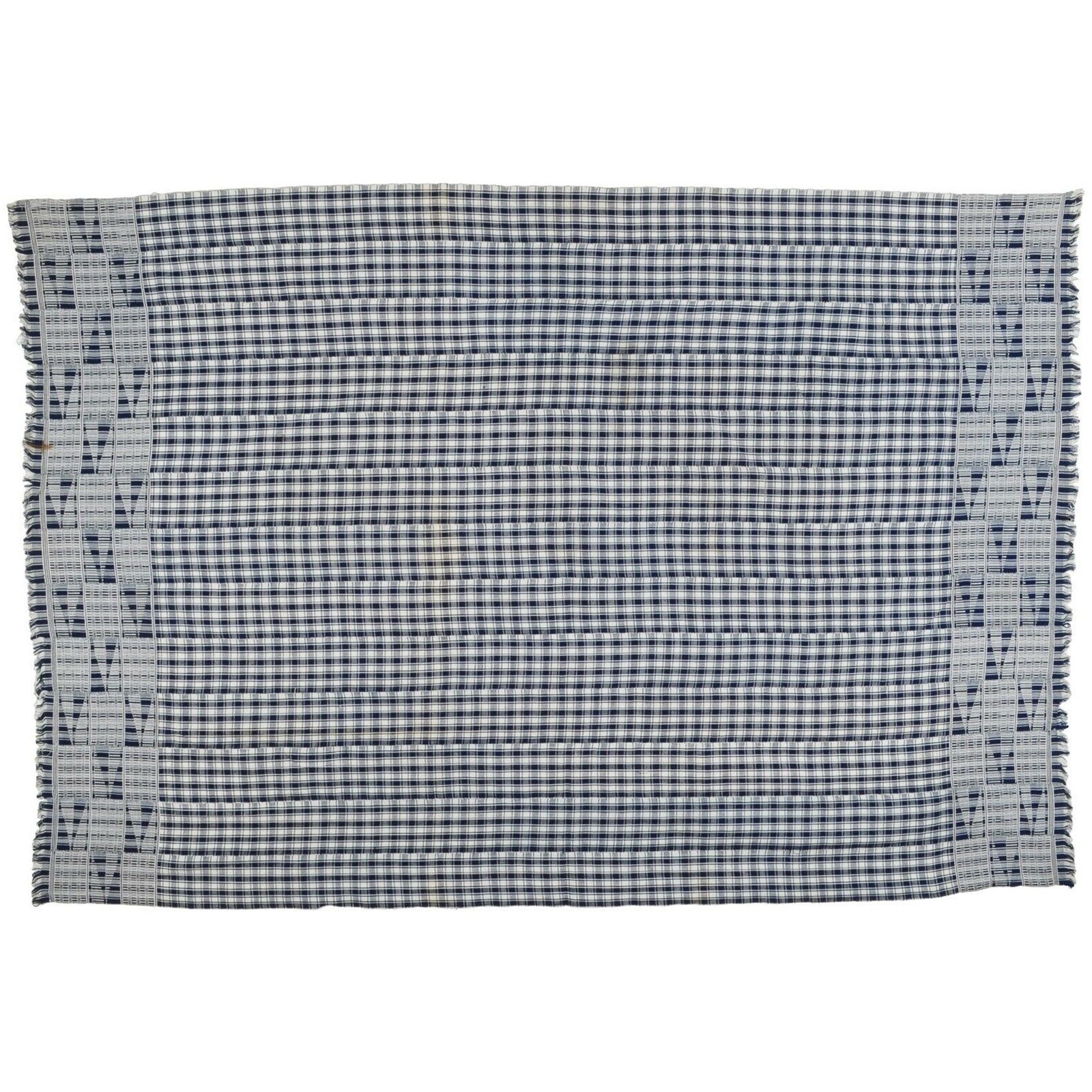 Handwoven Ashanti Kente Cloth 1970s – Woman Size 180×122 cm