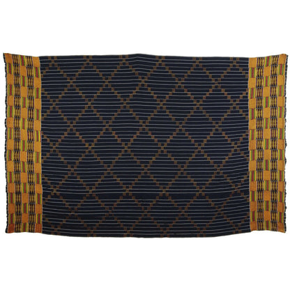 Handwoven Ashanti Kente Cloth – Vintage Woman Size 1970s