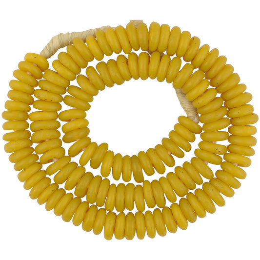 African Trade Beads - 11Mm Ghana Glass Beads, Recycled