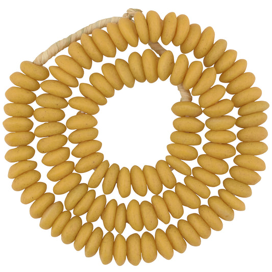 African Trade Beads: Krobo Recycled Glass Beads From Ghana