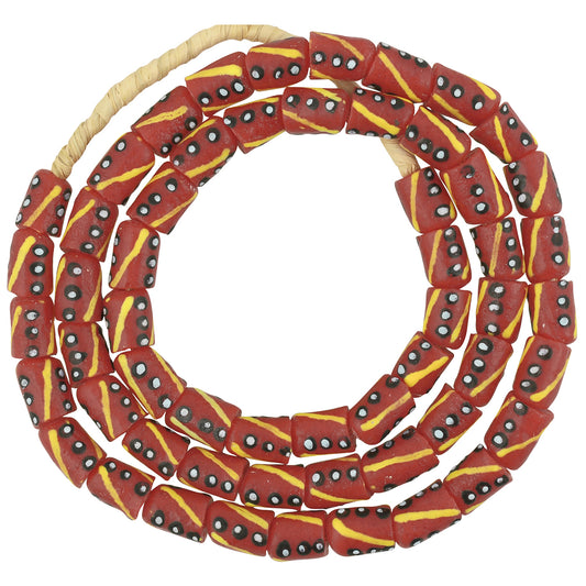 Authentic Ghana Fancy Powder Glass Beads - African Trade Beads