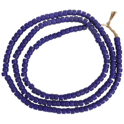 Vintage 6Mm Bohemian Czech Glass Trade Beads Strand