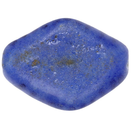 Rare Diamond-Shaped Kiffa Glass Bead - Handmade Trade Bead