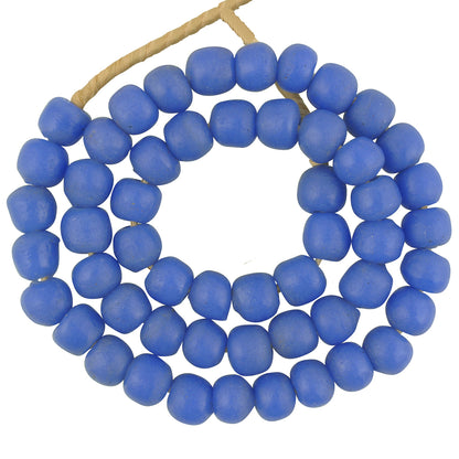 12Mm Recycled Krobo Glass Beads - African Trade Beads, Ghana