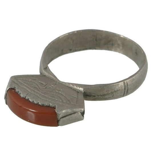 Old Ring Tuareg Silver Jewelry African Art Niger Mali Ethnic Berber