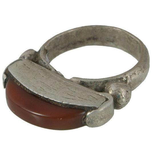 Old Silver Tuareg Ring Ethnic Jewelry African Touareg Sahara Berber Niger Mali