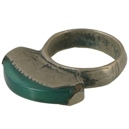Tuareg Silver Ring Old Jewelry African Niger Sahara Ethnic Handmade Boho Art