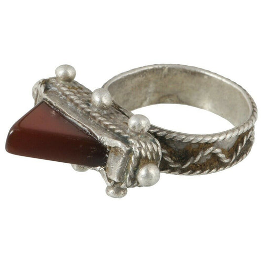 African Tuareg Jewelry Silver Ring Old Art Tribal Berber Niger Mali West Africa