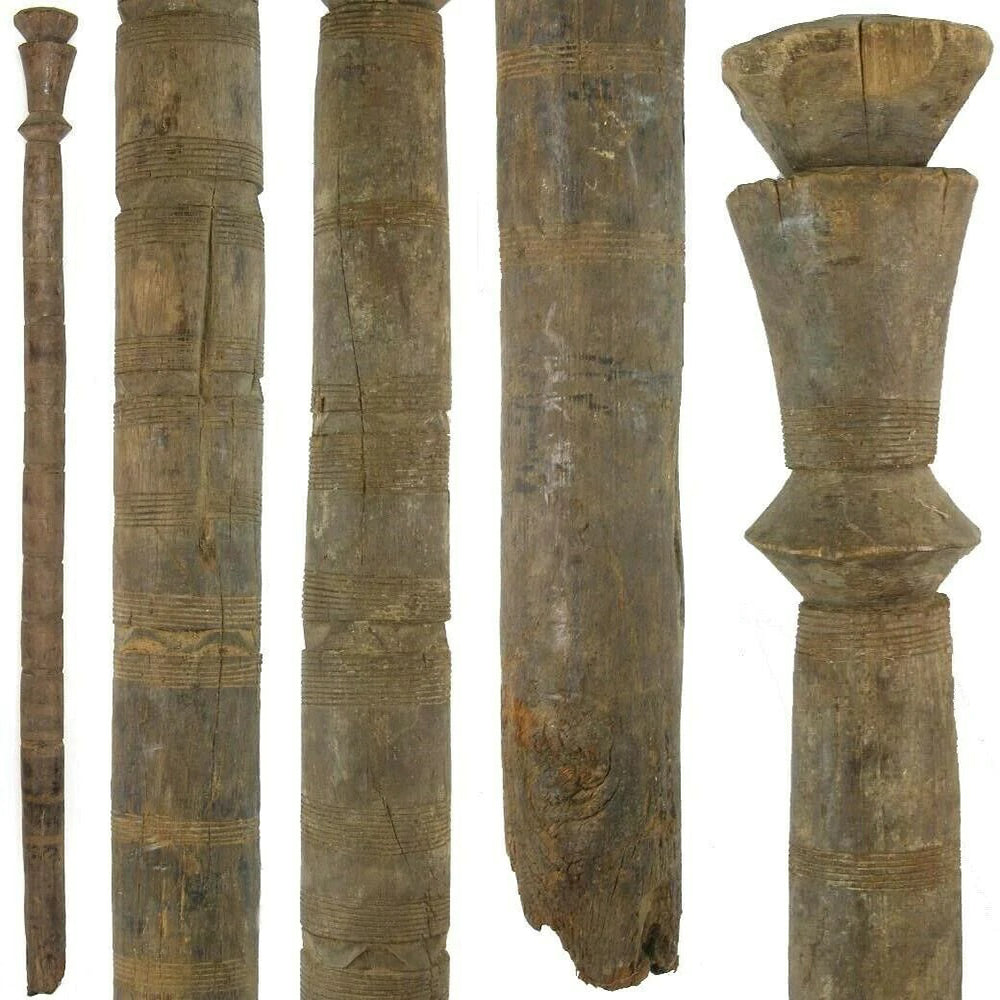 Tuareg Old Tent Post Pole Tuareg African Sahara Nomad Niger Mali Authentic Art