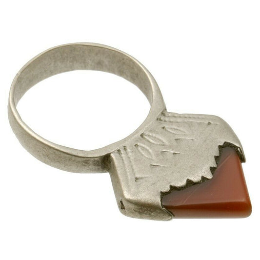 Tuareg Old Silver Ring Jewelry African Niger Mali Berber Ethnic Boho Handmade