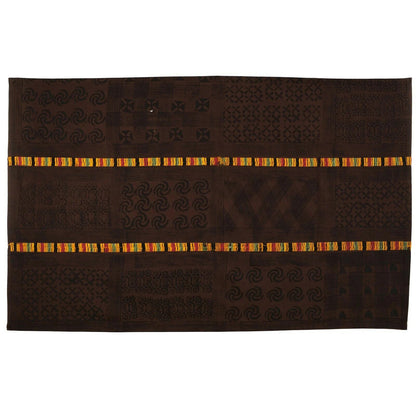 Adinkra Ashanti Cloth Decoration African Ghana Fabric Hand Stamped West Africa