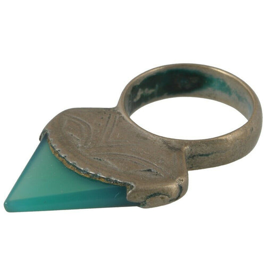 Old Tuareg Silver Ring African Art Niger Mali Berber Nomad Ethnic Boho Jewelry