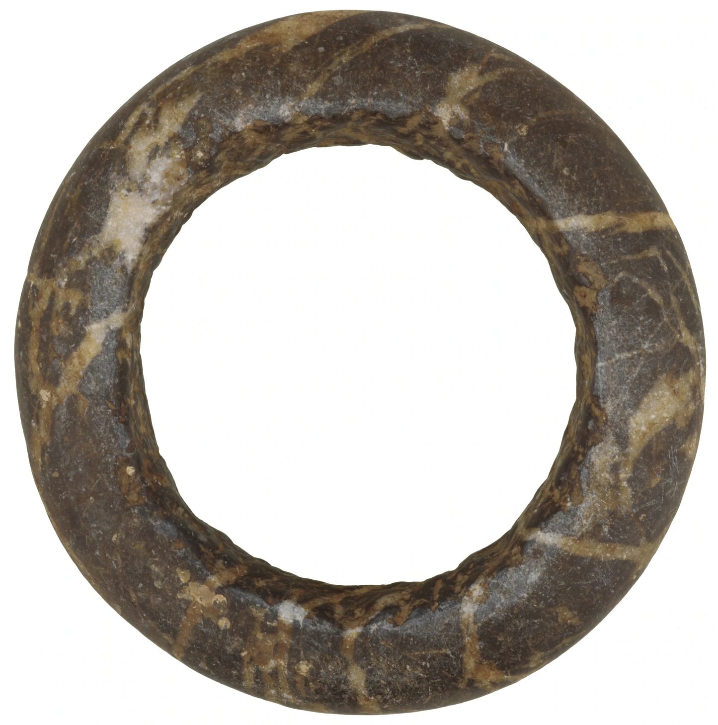 Antique Stone Granite Bracelet Armband Currency African Mali Dogon Boho Jewelry - close-up