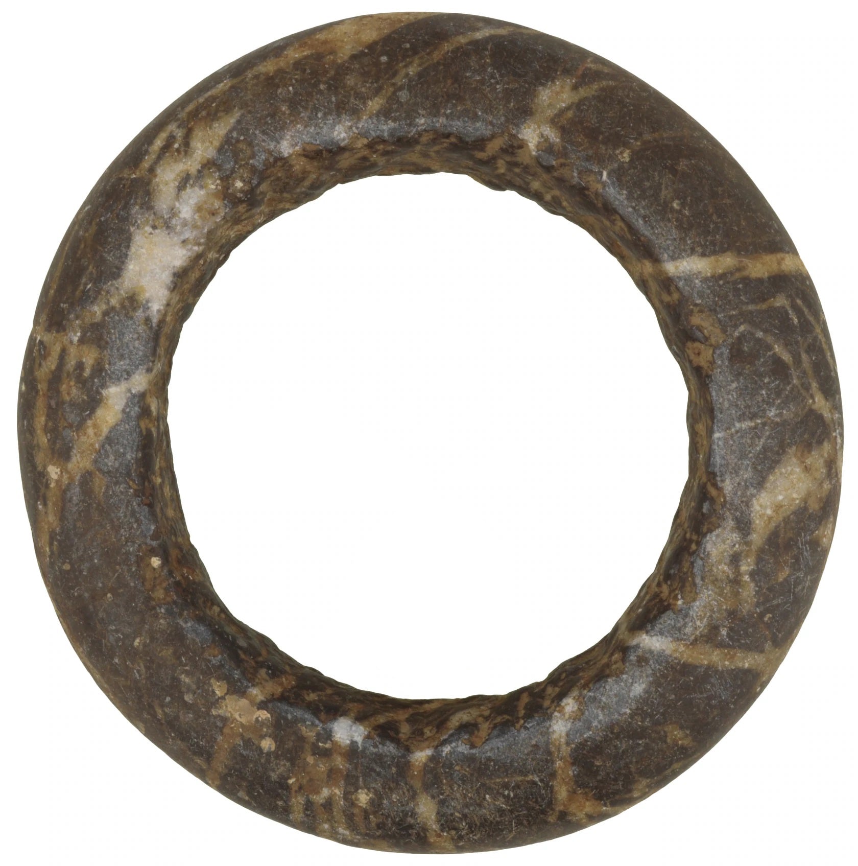 Antique Stone Granite Bracelet Armband Currency African Mali Dogon Boho Jewelry - close-up